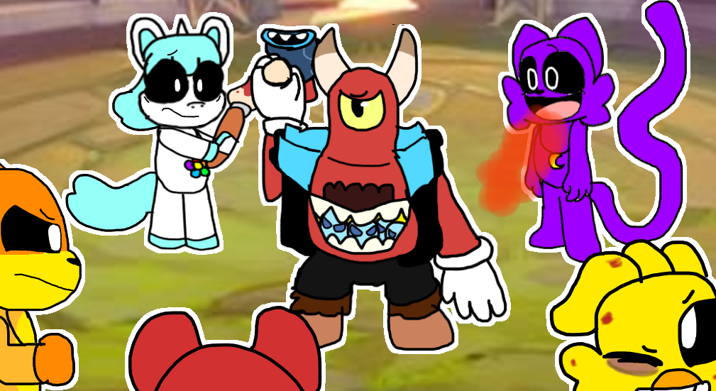 Smiling Critters Vs. Final Boss Rico by UnknownInTheVoid on DeviantArt
