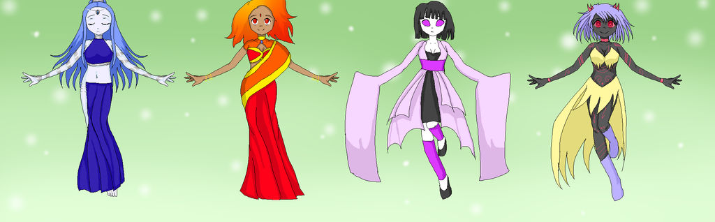 Goddess and Demon Adoptables