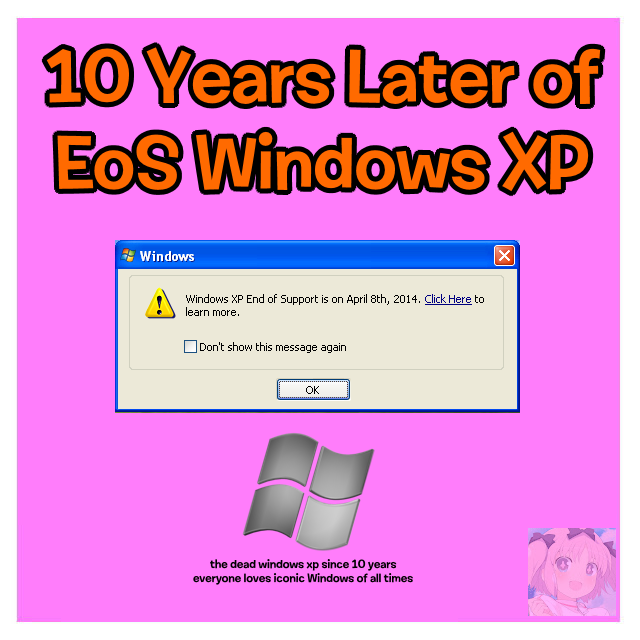 Windows XP End of Support/Life 10 Years Later by HTBFDIF2010 on DeviantArt