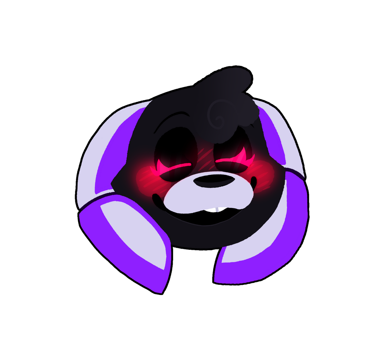 Blush random emoji by Manglefazbear88 on DeviantArt