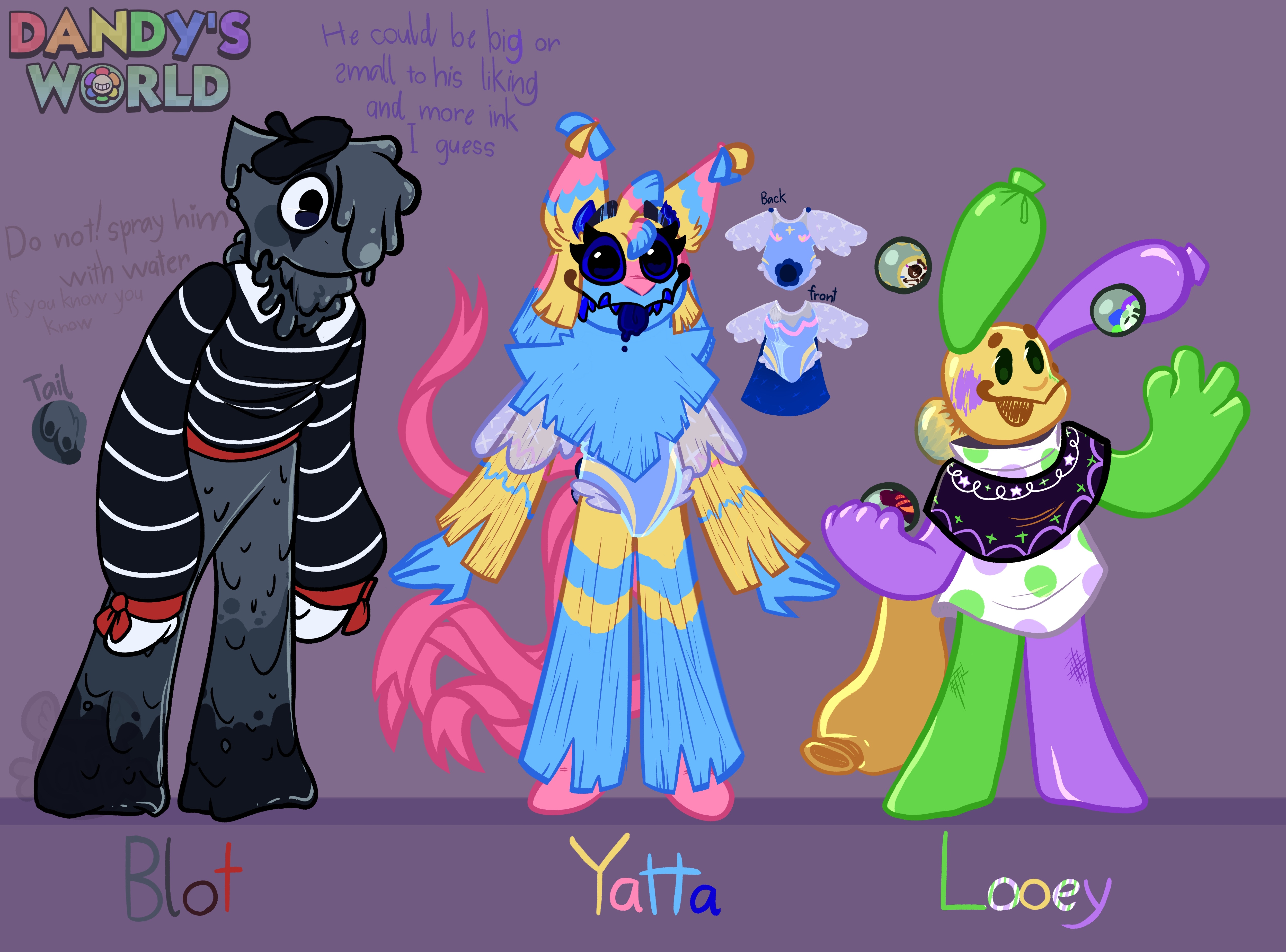Dandy world's Circus Trio by Manglefazbear88 on DeviantArt