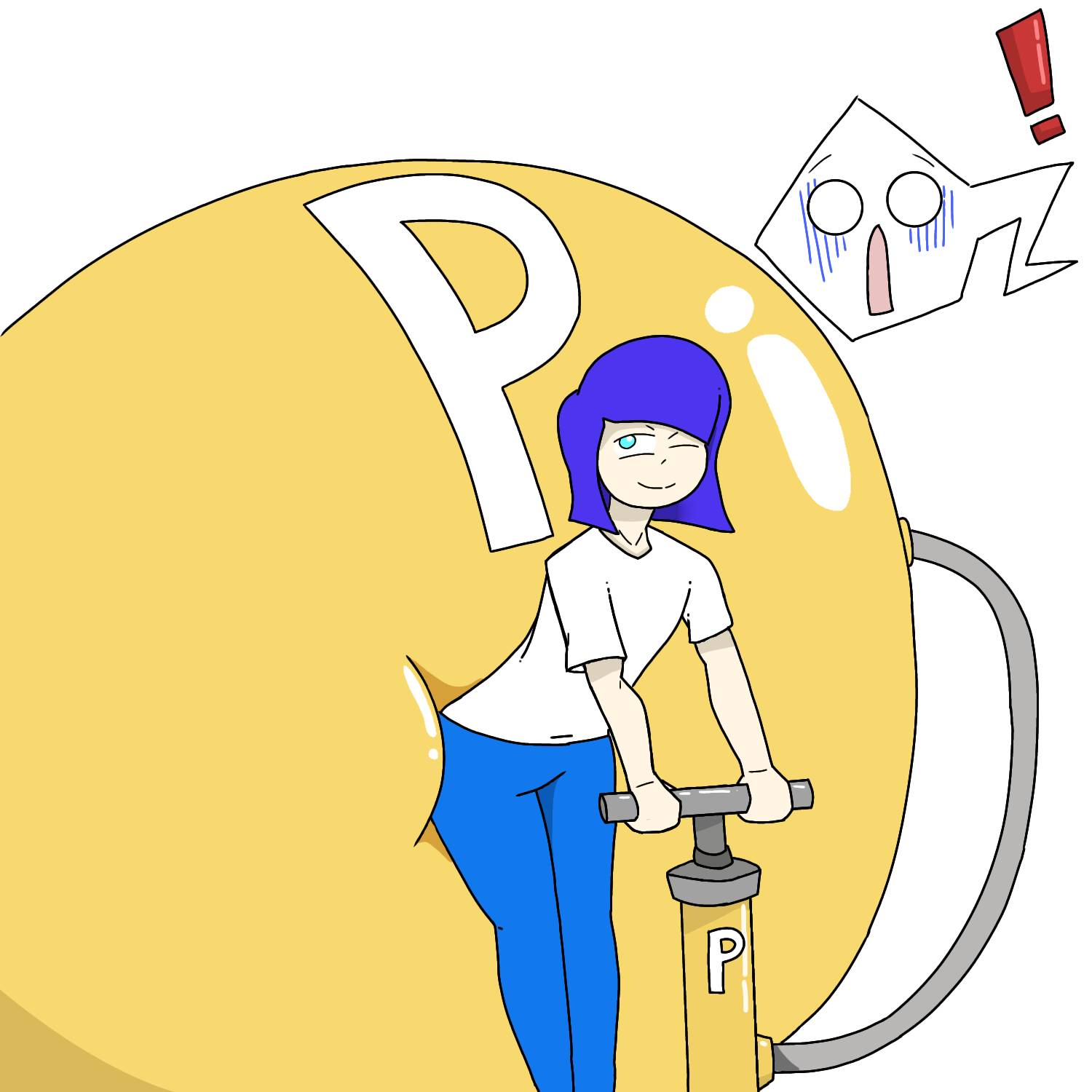 Perlious Inflate Over-inflated P balloon 2 by Gballoon7 on DeviantArt