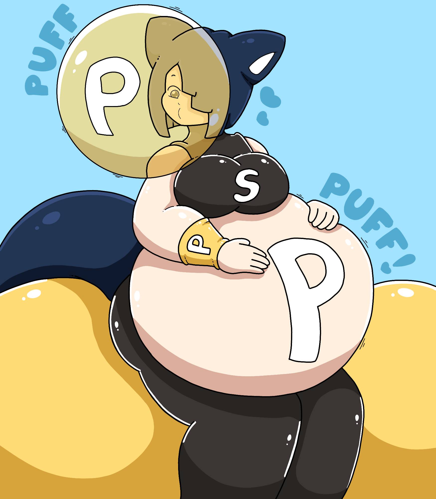 Pg Body Inflation inflating with P bubbles by Gballoon7 on DeviantArt