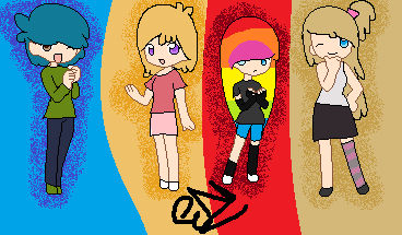 edd00chan, chica, toy chica y yo