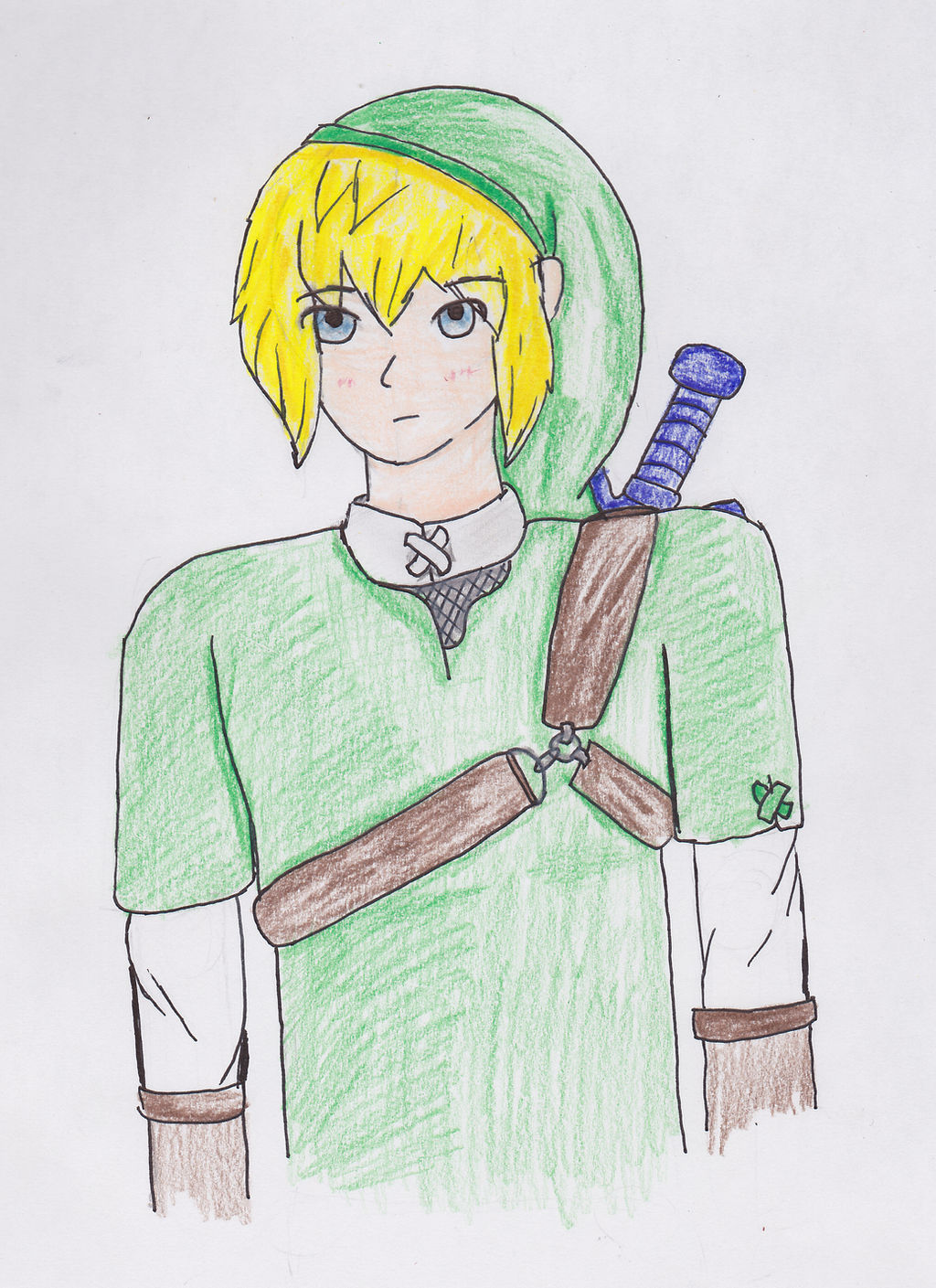 Tim Hero Drawing The hero of time by Sapphirepony on DeviantArt