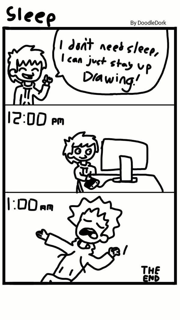 Sleep - comic by DoodleDorkWOW on DeviantArt