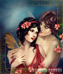 Psyche and Eros by IgnisFatuusII