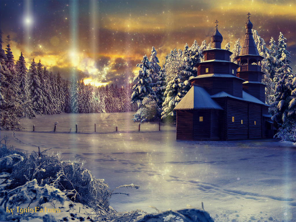 Christmas evening