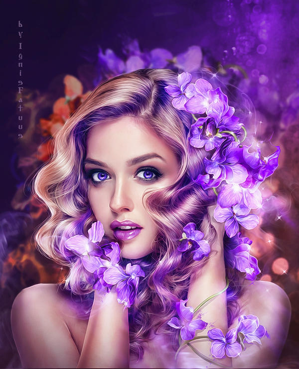 Aroma of Violets by IgnisFatuusII
