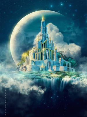 Moon castle by IgnisFatuusII