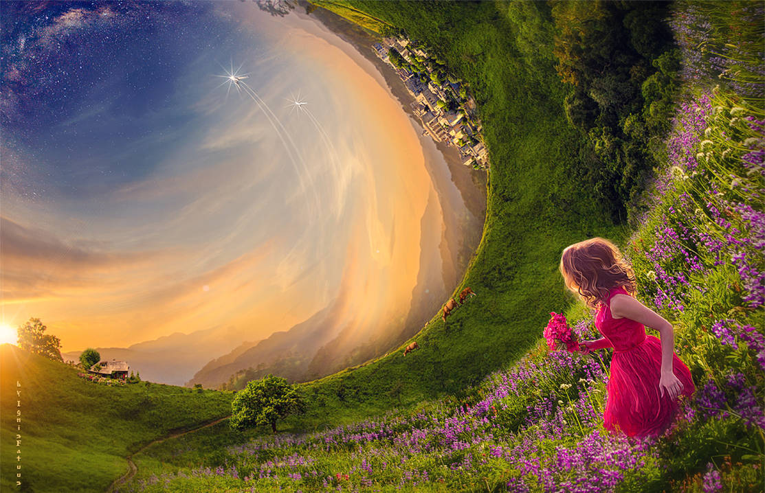 Idyllic world by IgnisFatuusII on DeviantArt