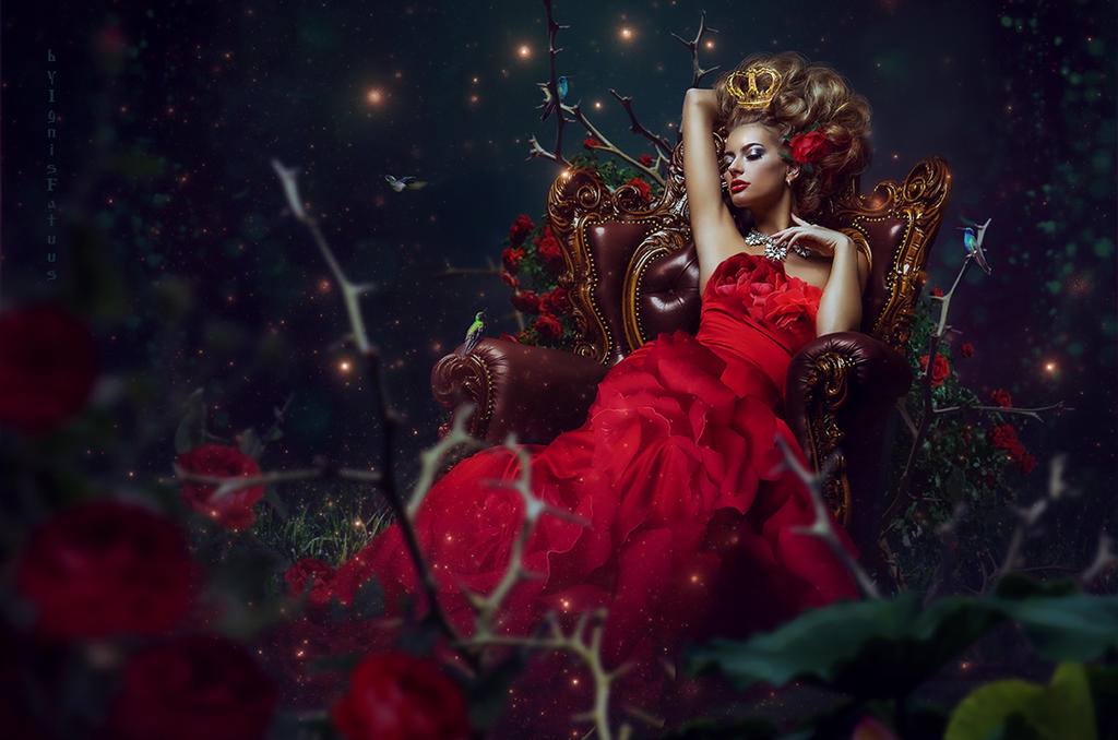 Queen of Roses by IgnisFatuusII