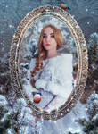 Portrait of snow princess. by IgnisFatuusII