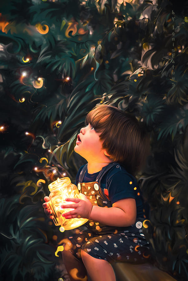 Fireflies by IgnisFatuusII on DeviantArt