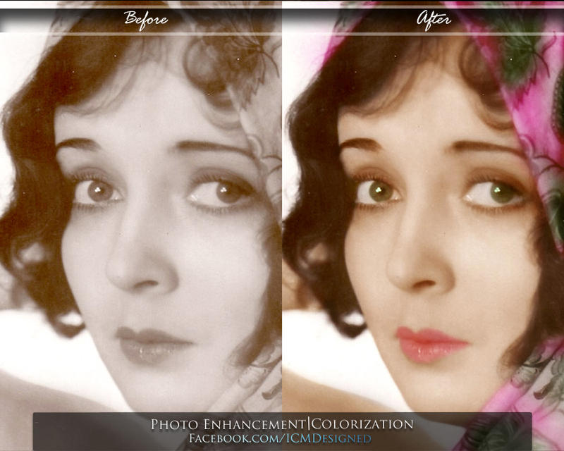 After n Before Created Photo Enhance/Colorization