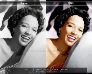 After n Before Created Photo Enhance/Colorization