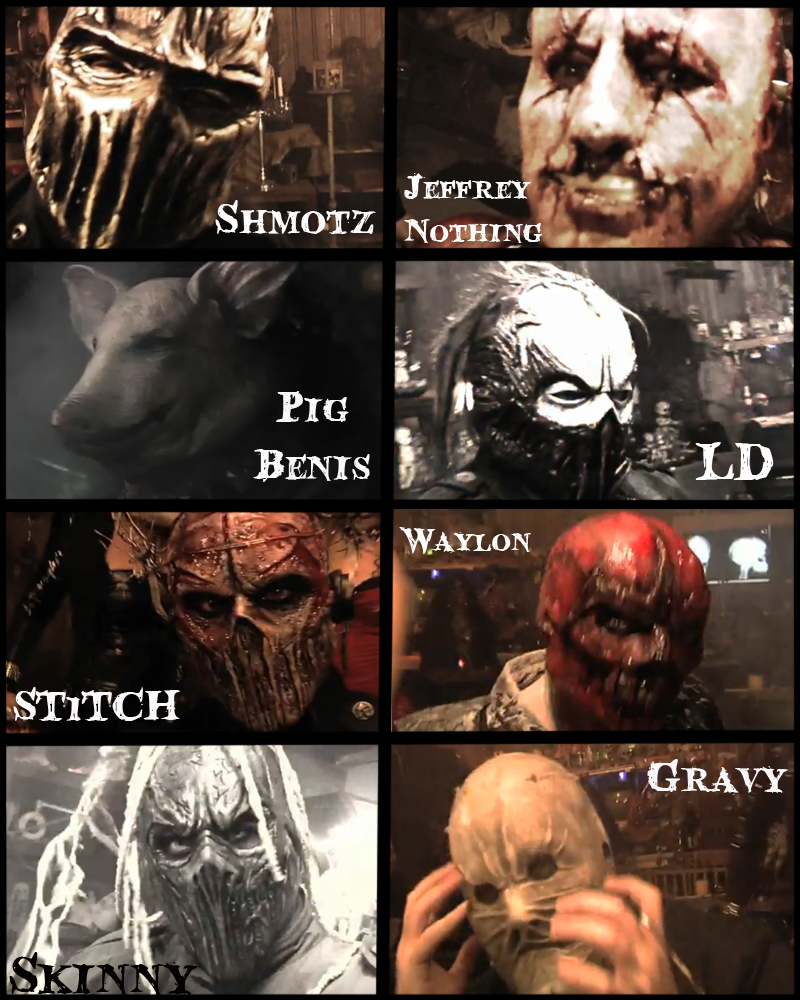 Mushroomhead new masks