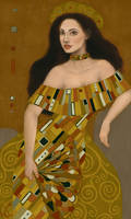 Meredith: Inspired by Gustav Klimt