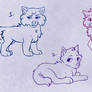 CLOSED | $ | YCH Pagedoll Chibis Set 2