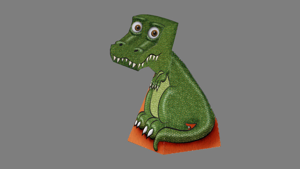 the trex illusion by tailsluver29 on DeviantArt