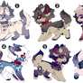 Dog Adopts Set Price | CLOSED