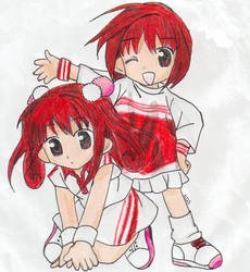 Riku and Risa of D.N.Angel