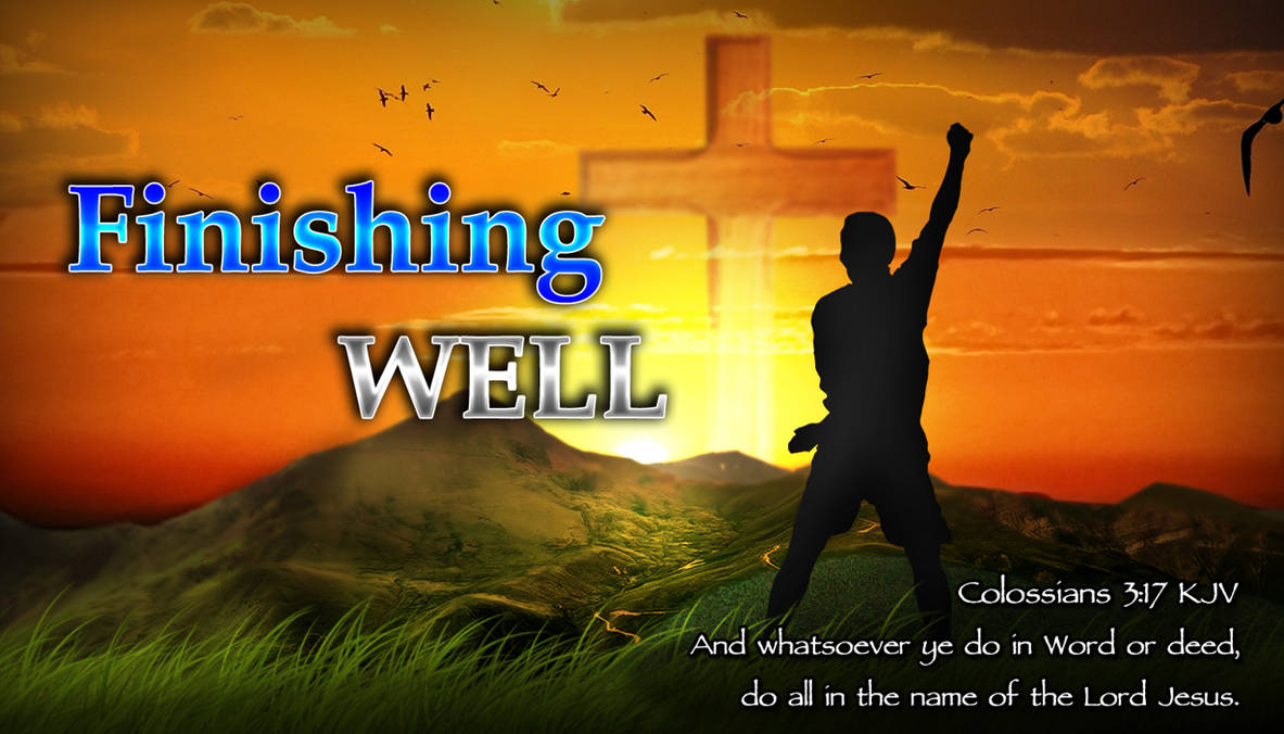 Image result for finishing well