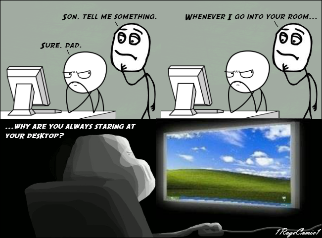 Desktop (Rage Comic 30)