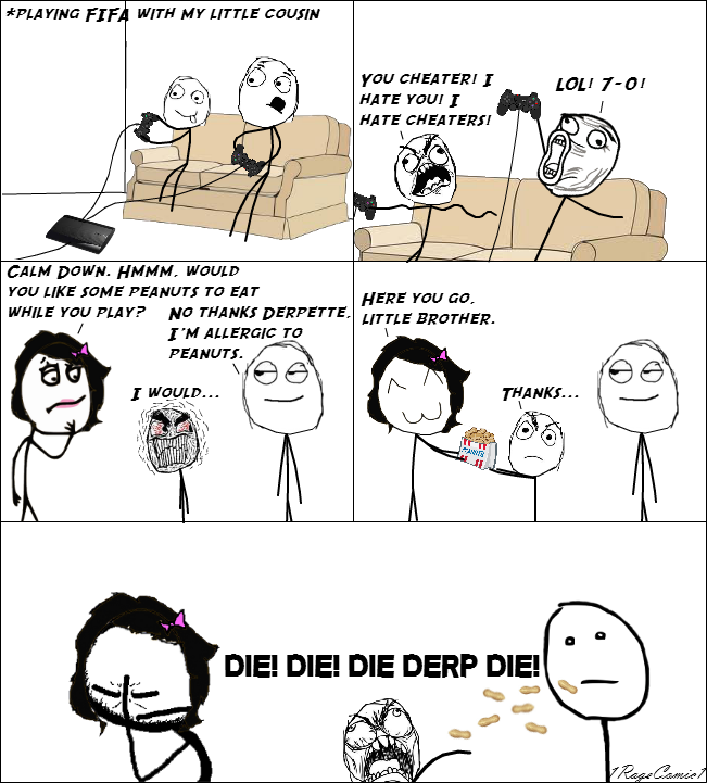 Videogame Rage (Rage Comic 36)