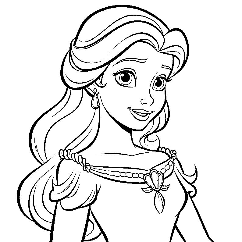 Princess Line Art 4 by Serena7718 on DeviantArt