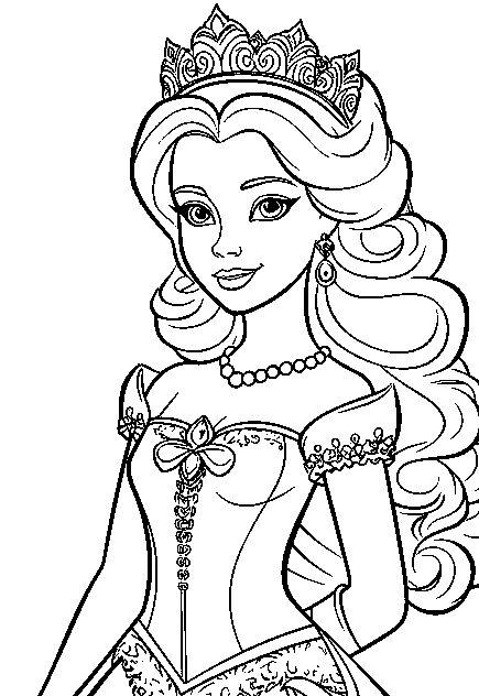 Princess Line Art 4 by Serena7718 on DeviantArt