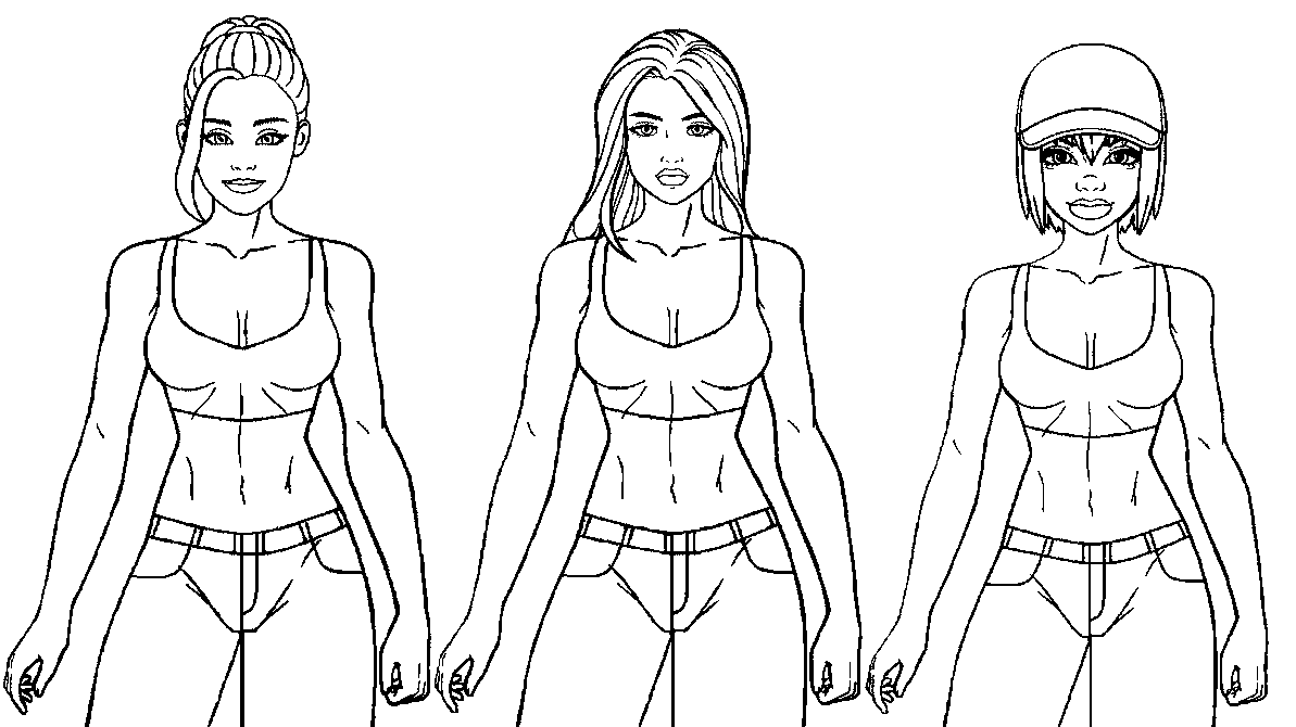 Three Line Drawing Comic The Power Of Three Line Art by Serena7718 on DeviantArt