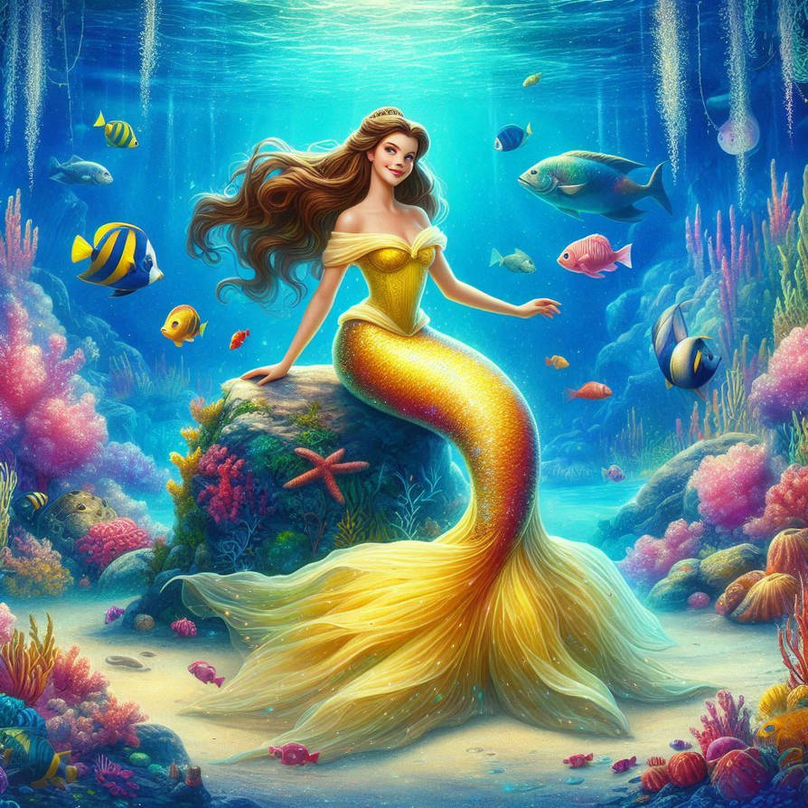Merridan Female Belle Mermaiden by Serena7718 on DeviantArt