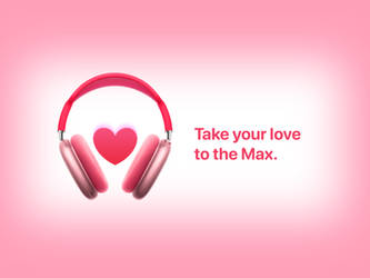 AirPods Max Valentine's Edition