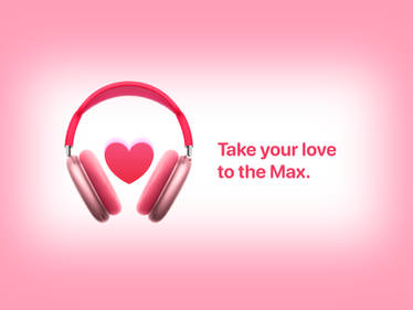 AirPods Max Valentine's Edition