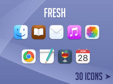 Fresh macOS Icons