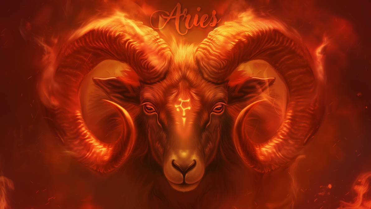 Spring Aries Background Wallpaper - Zodiac - Aries #1 by onlybackgrounds on DeviantArt