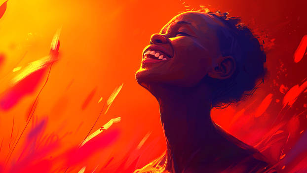 Weekly AI Art Challenge #25 - Happy Person