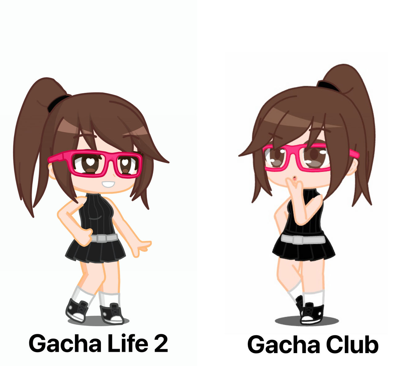 Gacha Club Vs Gacha Life 2 design test by Creaturecritter8940 on