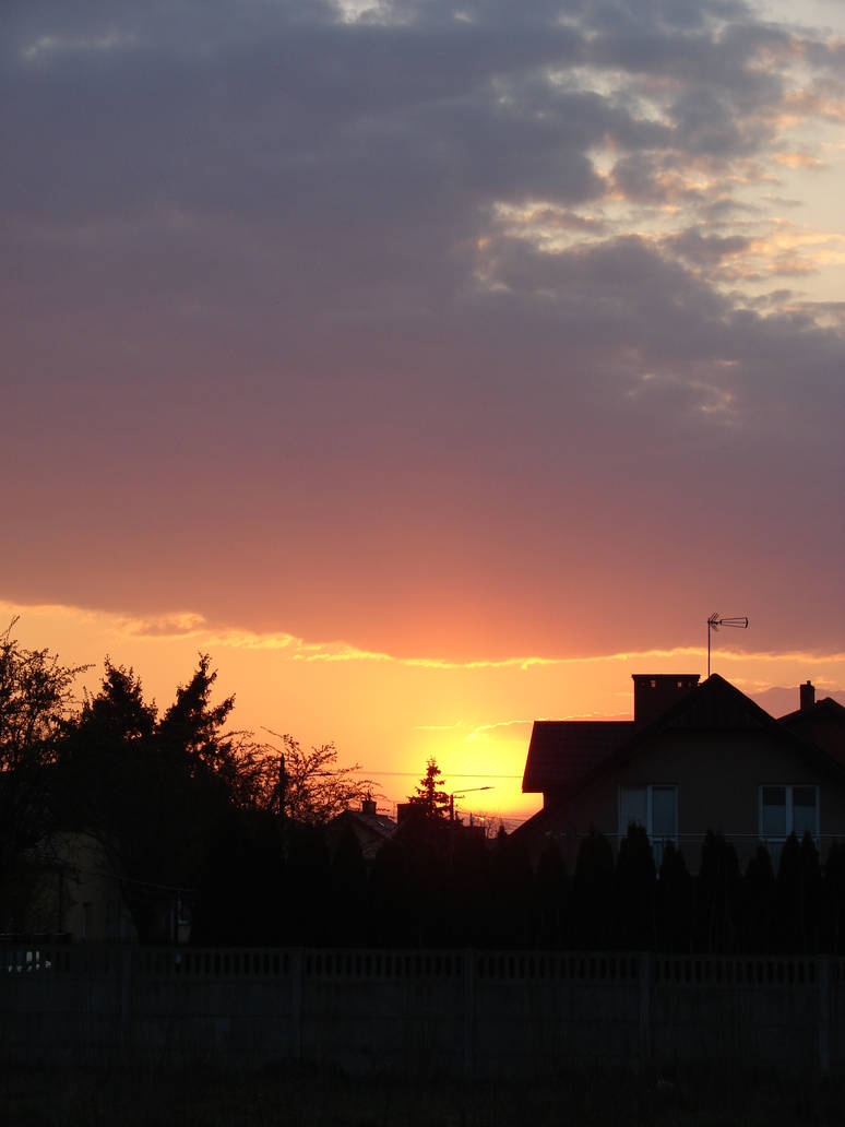 April sunset by Cyklopi on DeviantArt