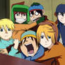 rp naruto: south park akward