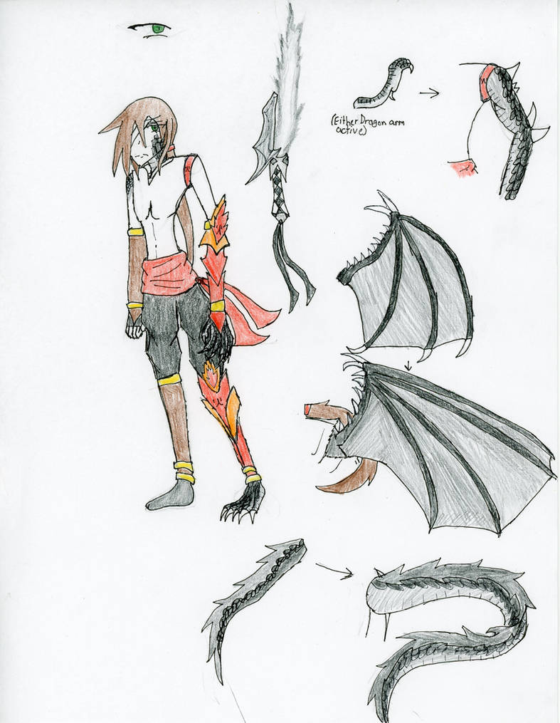 Dragon Blade - Wrath of Fire - Kaze Wergar by ViralOmegaShadow on