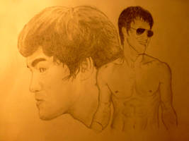 Bruce Lee fan art