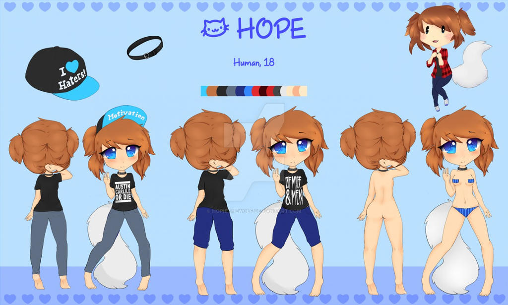 (Commission) Hope Referance Sheet (Art By Nyvok)