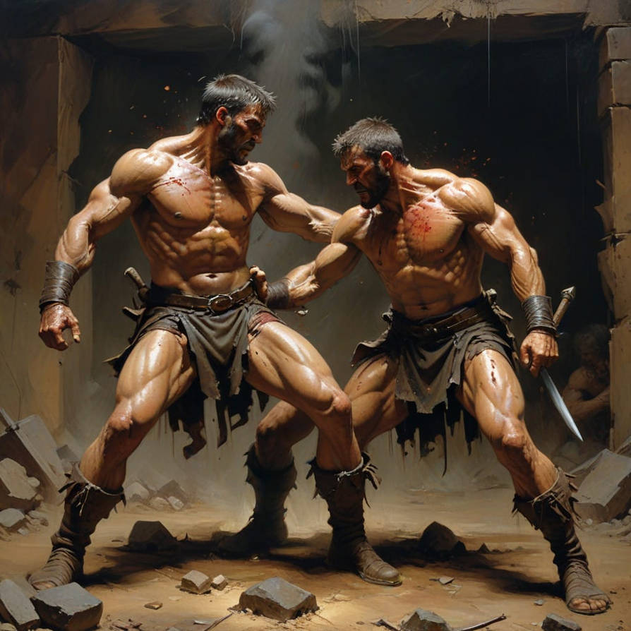 Muscle Destroyer Fighters by matmonsterxxl on DeviantArt