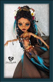 Custom MH 17inch Clawdeen BellyDancer