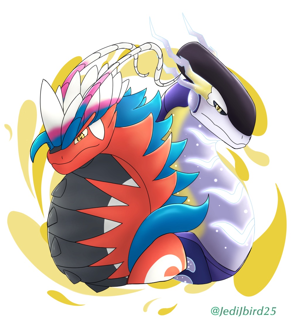 Pokemon Scarlet and Violet Fan Designs Their Own Shiny Versions of Koraidon  and Miraidon