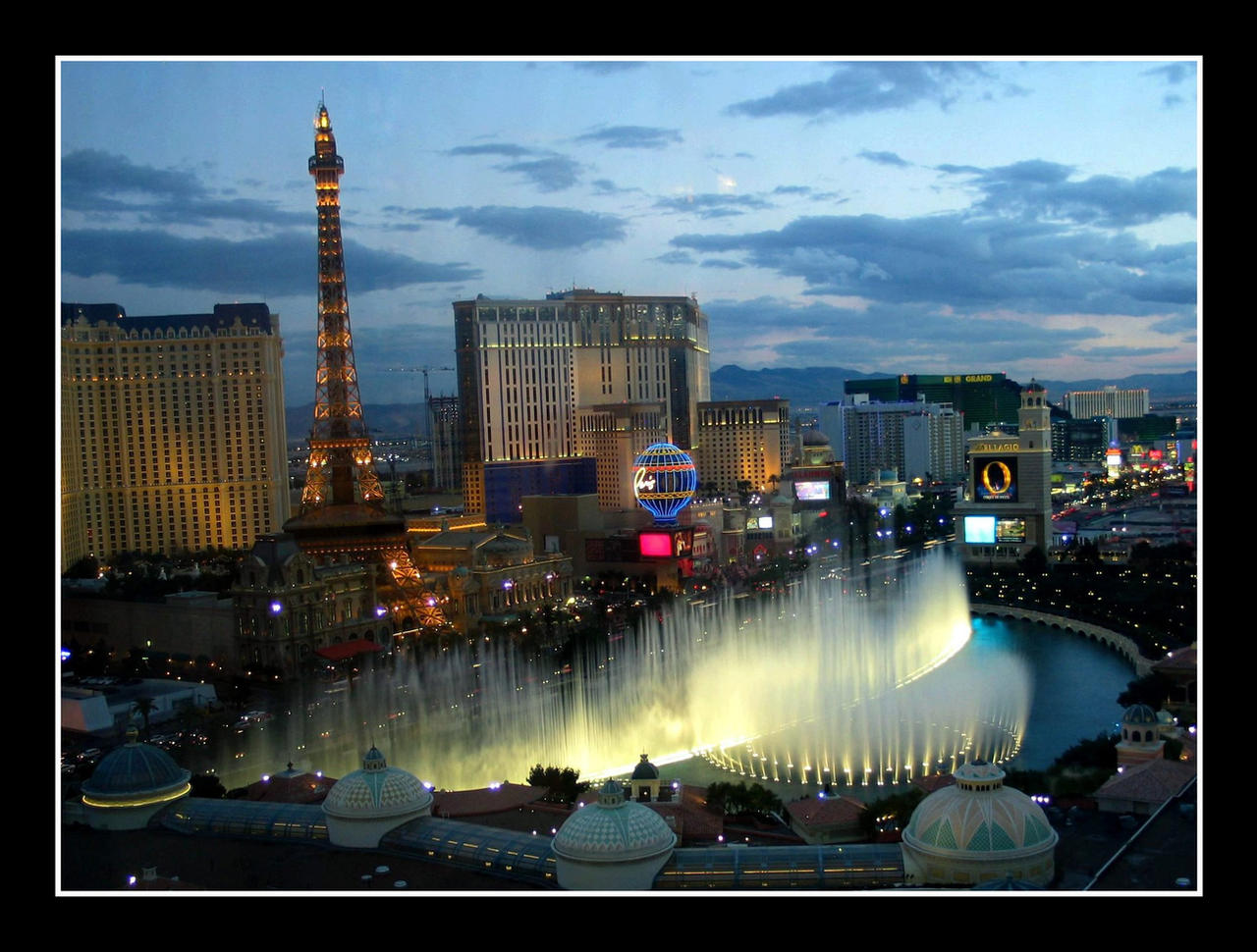 Las Vegas fountaines
