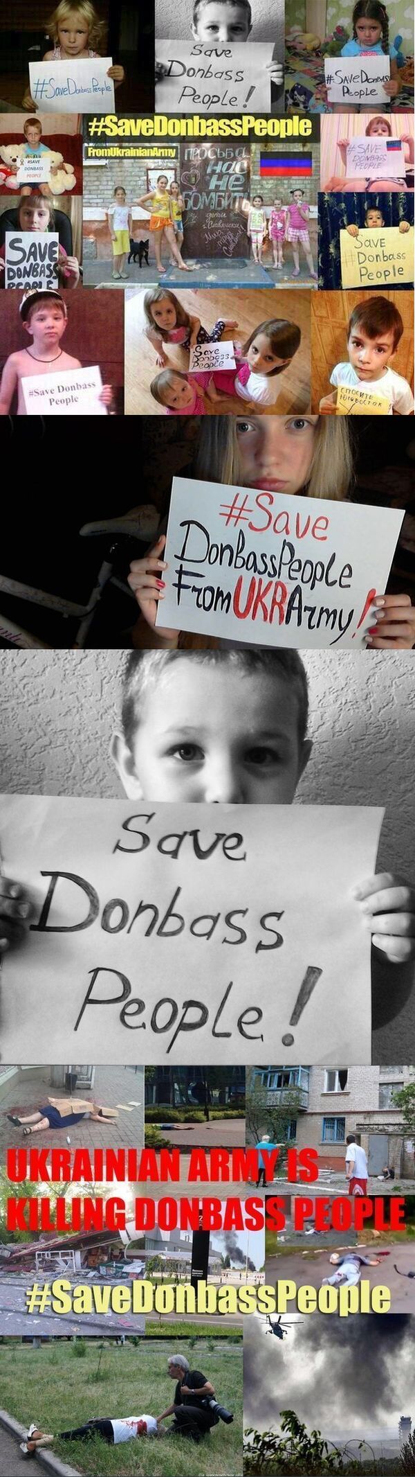 Save Donbass People from Kiev agression!