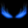 Bad bluefire. The glowing blue eyes in the dark.